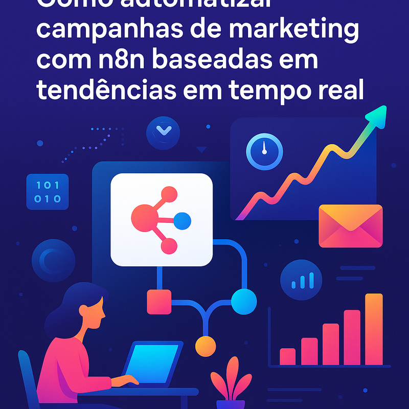 Como automatizar campanhas de marketing com n8n baseadas em tendências em tempo real