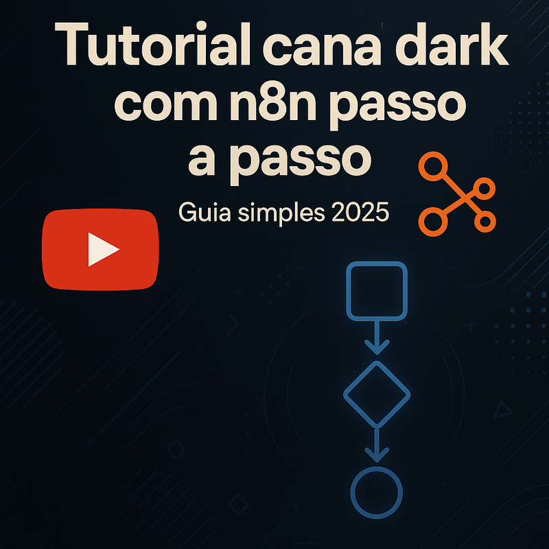Tutorial canal dark com n8n passo a passo: Guia simples 2025