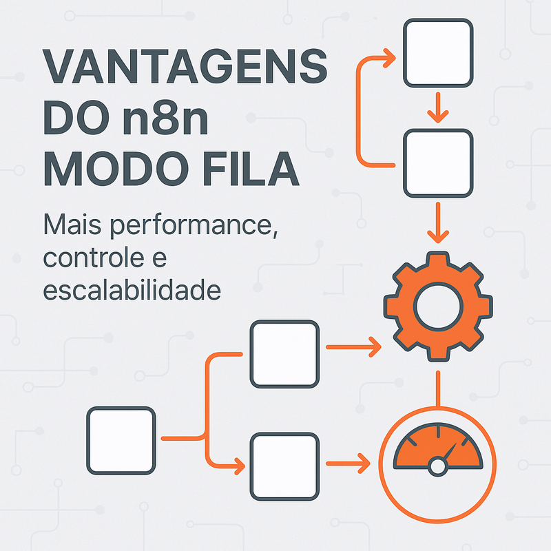 Vantagens do n8n modo fila: maior performance e controle nas automações