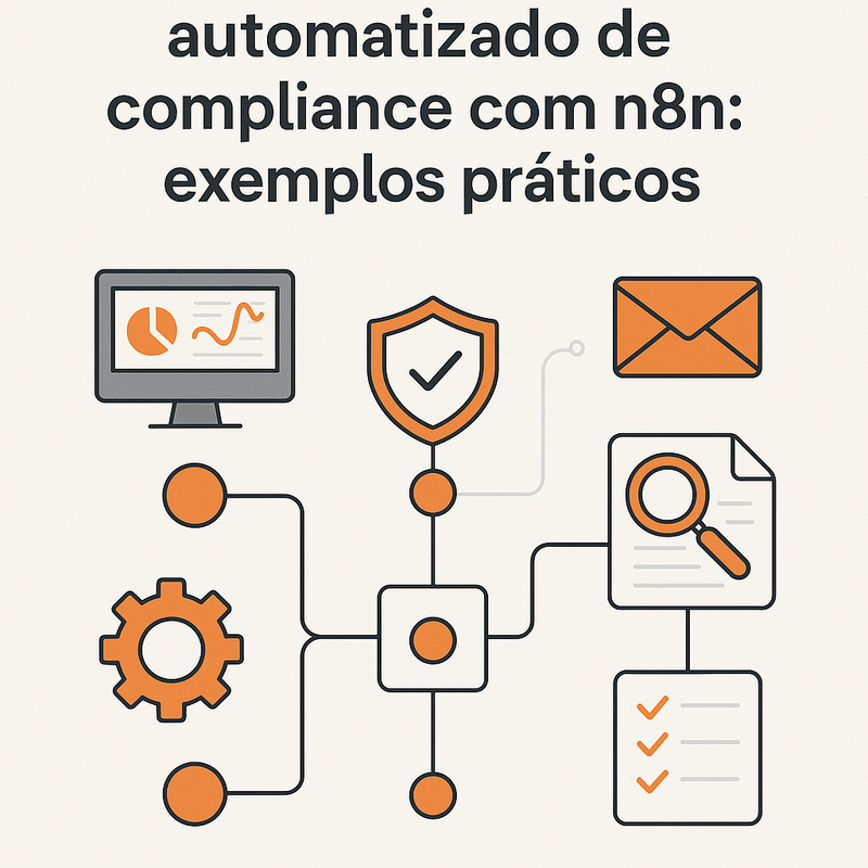 Monitoramento automatizado de compliance com n8n: exemplos práticos
