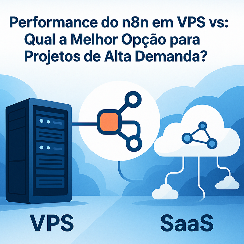Performance do n8n em VPS vs SaaS: Qual a Melhor Opção para Projetos de Alta Demanda?