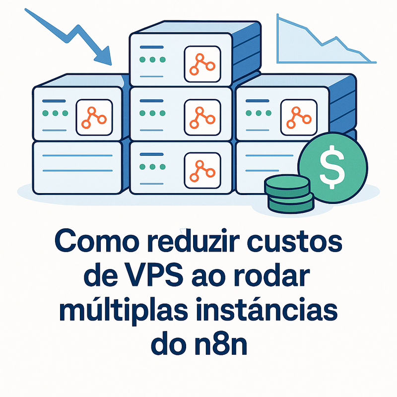 Como reduzir custos de VPS ao rodar múltiplas instâncias do n8n