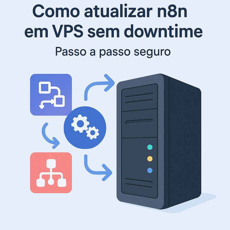 Como atualizar n8n em VPS sem downtime: passo a passo seguro