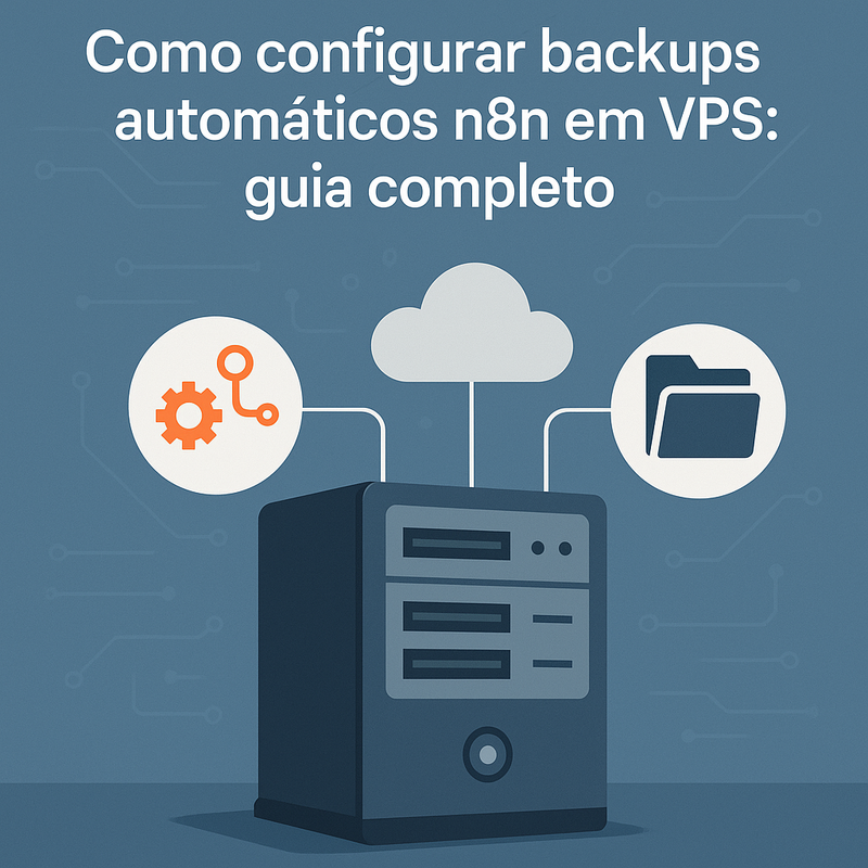 Como configurar backups automáticos n8n em VPS: guia completo