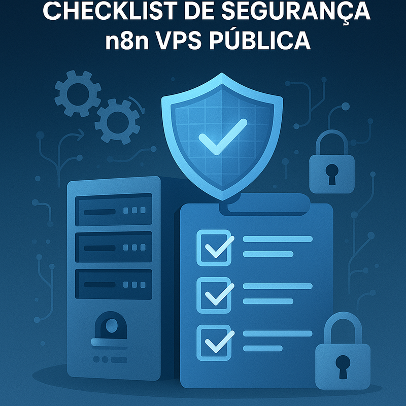 Checklist de segurança n8n VPS pública: práticas essenciais para proteger sua automação