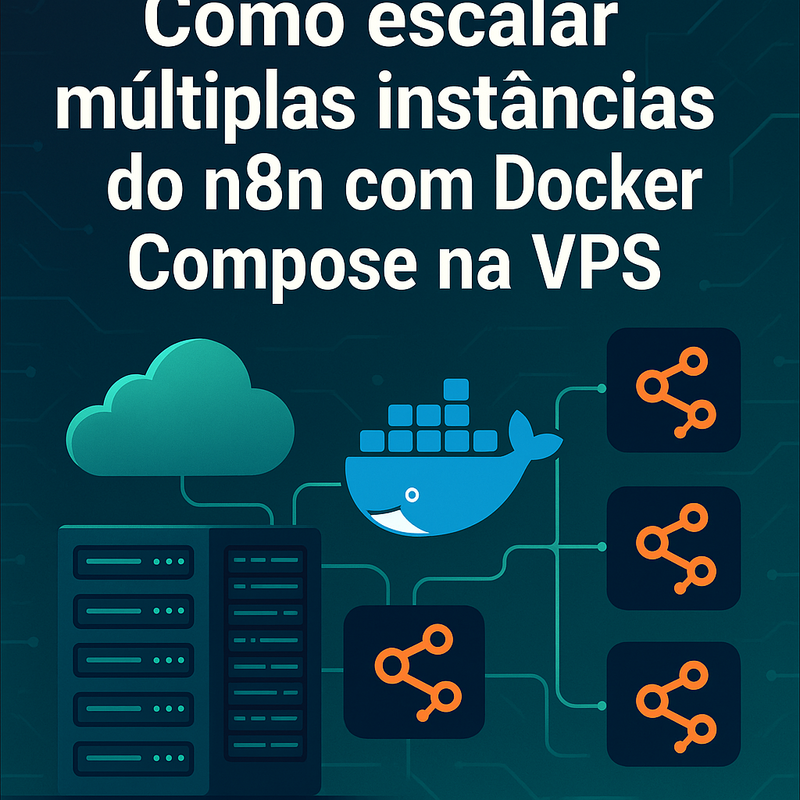 Como escalar múltiplas instâncias do n8n com Docker Compose na VPS