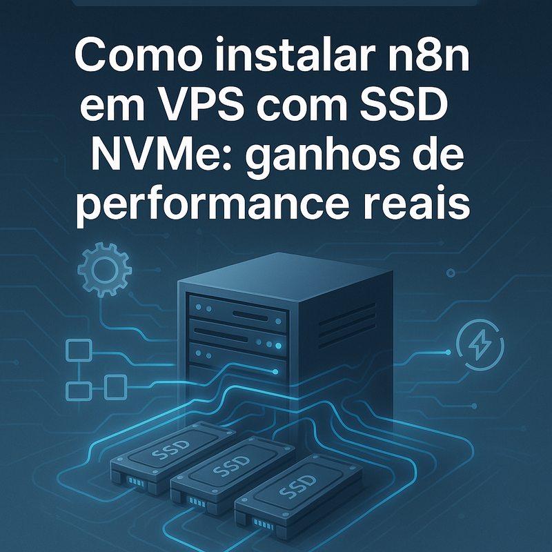 Como instalar n8n em VPS com SSD NVMe: ganhos de performance reais