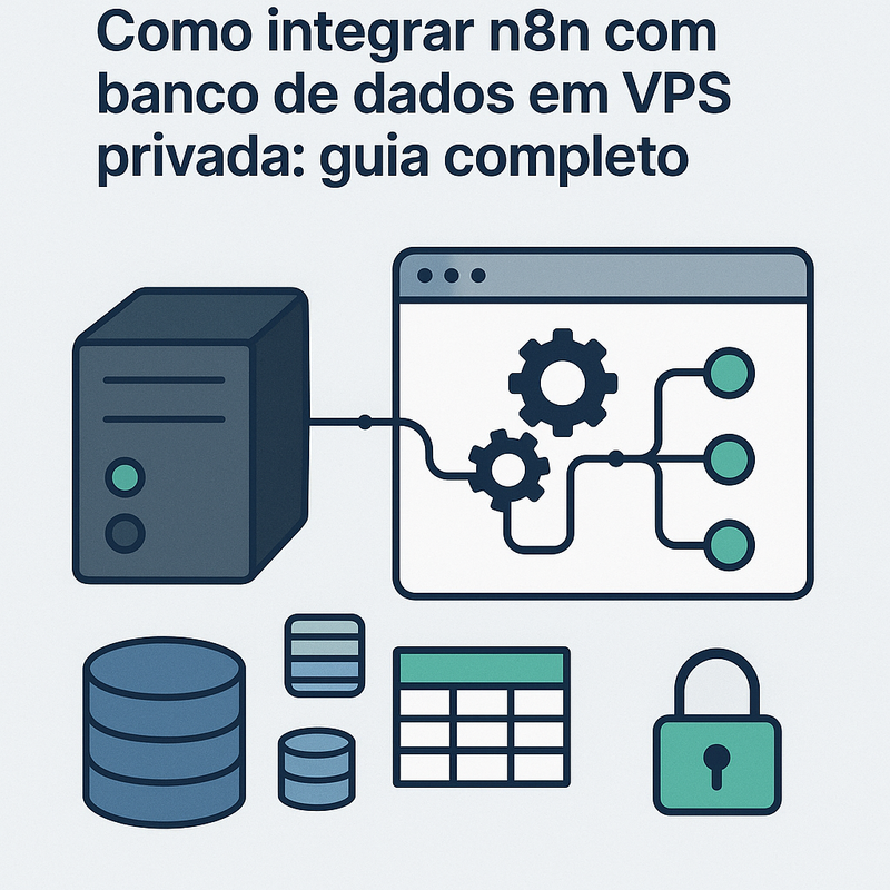 Como integrar n8n com banco de dados em VPS privada: guia completo