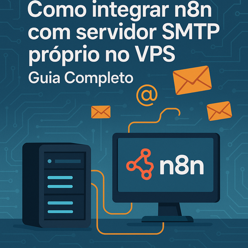 Como integrar n8n com servidor SMTP próprio no VPS: Guia Completo