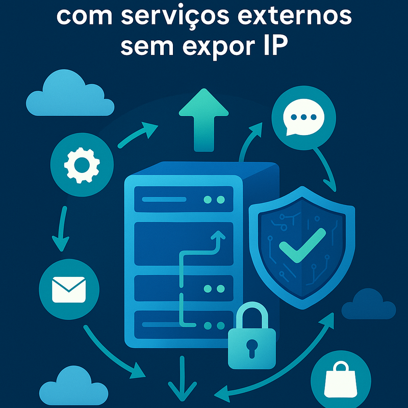 Como integrar n8n em VPS com serviços externos sem expor IP