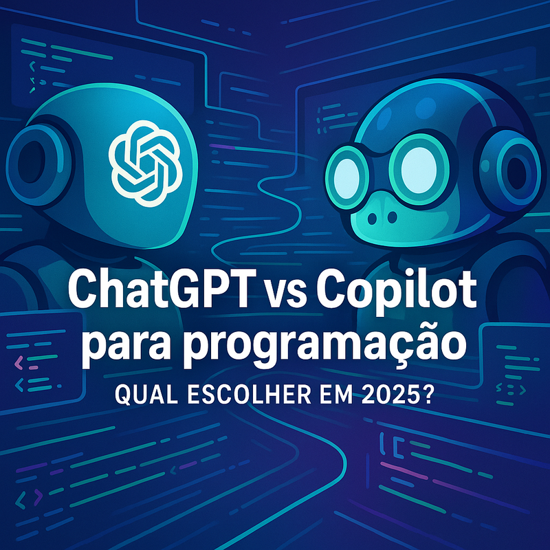 ChatGPT vs Copilot para programação: qual escolher em 2025?