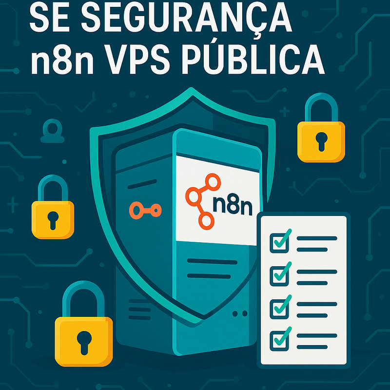 Checklist de segurança n8n VPS pública: Como proteger seu servidor
