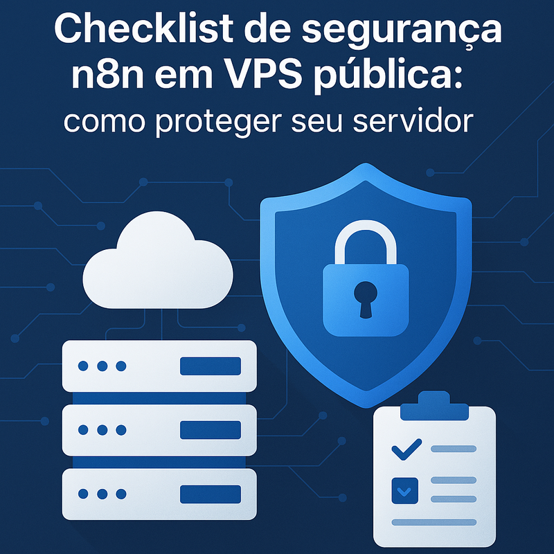 Checklist de segurança n8n em VPS pública: como proteger seu servidor