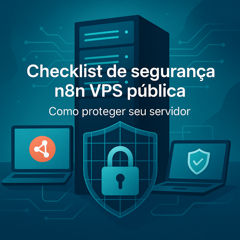 Checklist de segurança n8n VPS pública: como proteger seu servidor