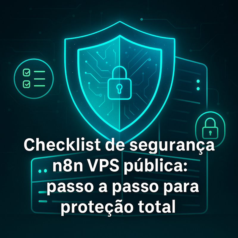 Checklist de segurança n8n VPS pública: passo a passo para proteção total