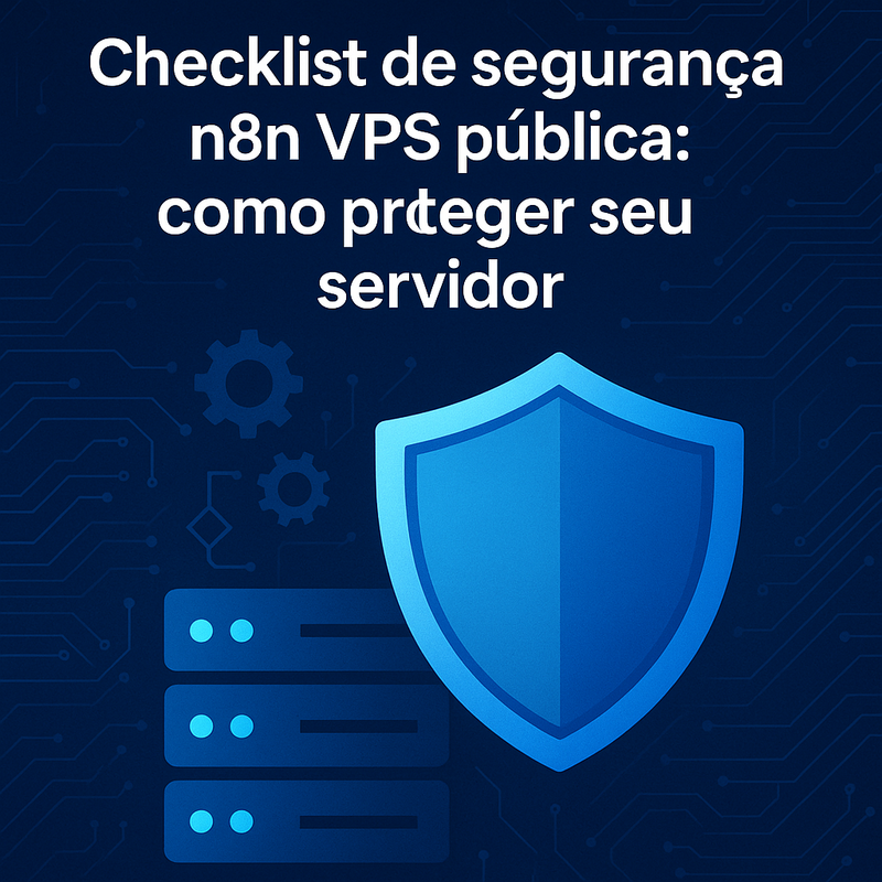 Checklist de segurança n8n VPS pública: como proteger seu servidor