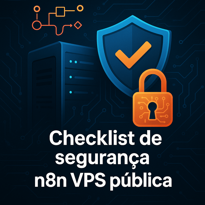 Checklist de segurança n8n VPS pública: proteja sua automação online