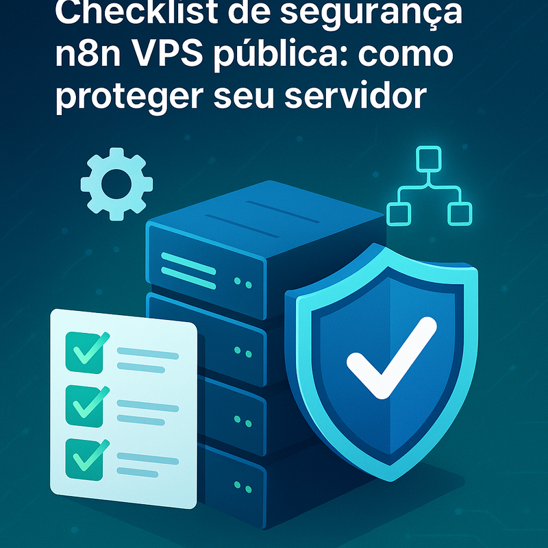 Checklist de segurança n8n VPS pública: como proteger seu servidor