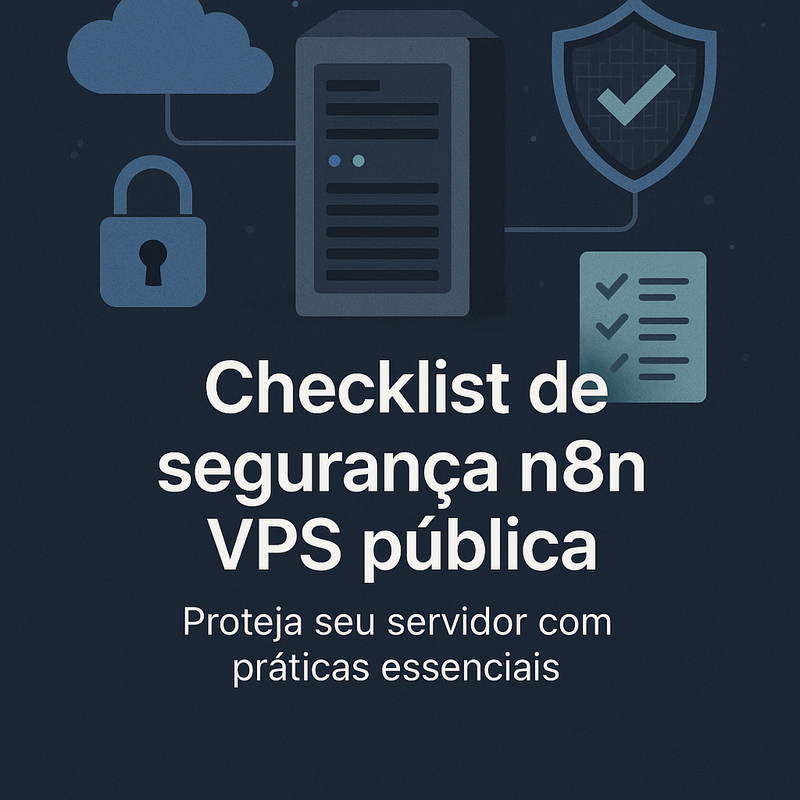 Checklist de segurança n8n VPS pública: proteja seu servidor