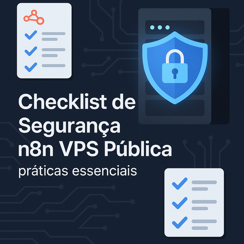 Checklist de segurança n8n VPS pública: práticas essenciais