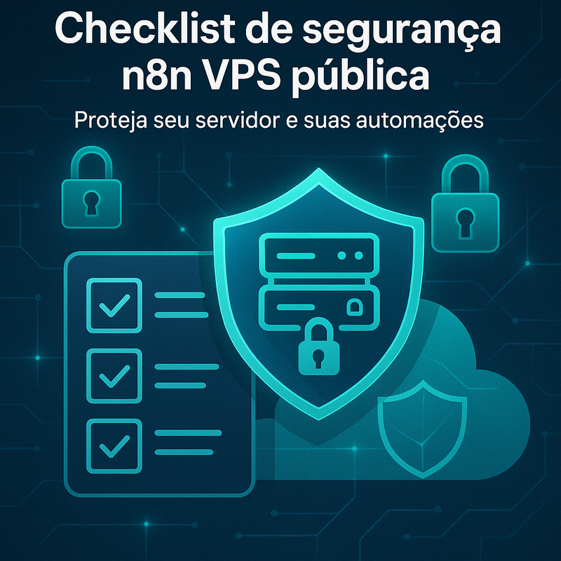Checklist de segurança n8n VPS pública: proteja seu servidor