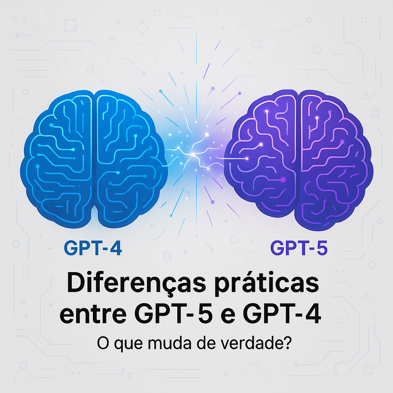 Diferenças práticas entre GPT-5 e GPT-4: o que muda de verdade?