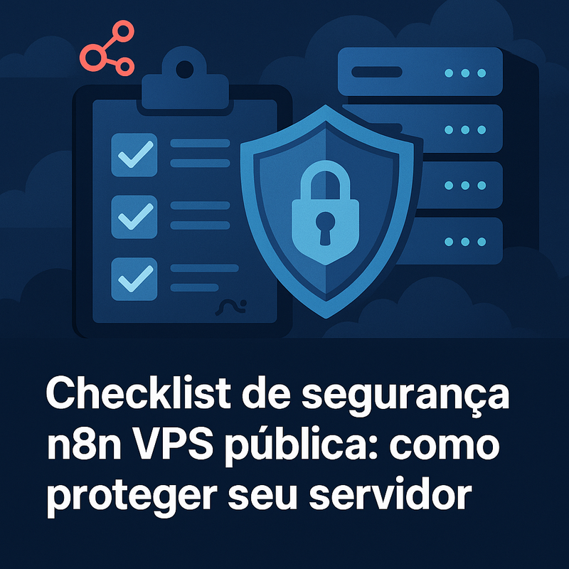 Checklist de segurança n8n VPS pública: como proteger seu servidor