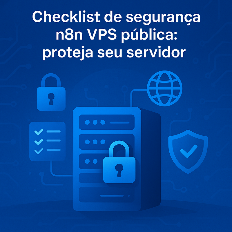 Checklist de segurança n8n VPS pública: proteja seu servidor
