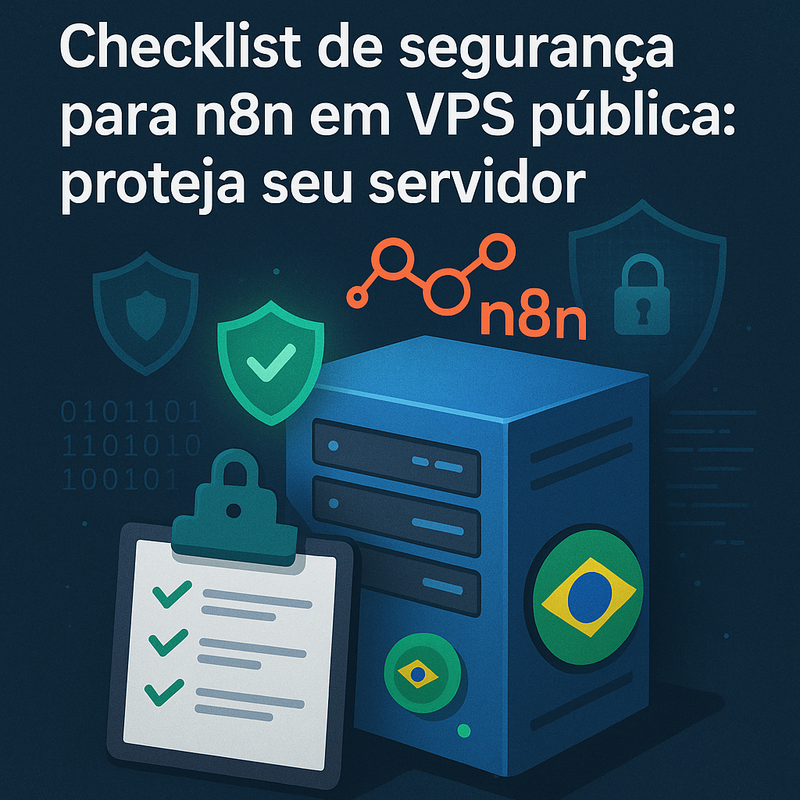 Checklist de segurança para n8n em VPS pública: proteja seu servidor