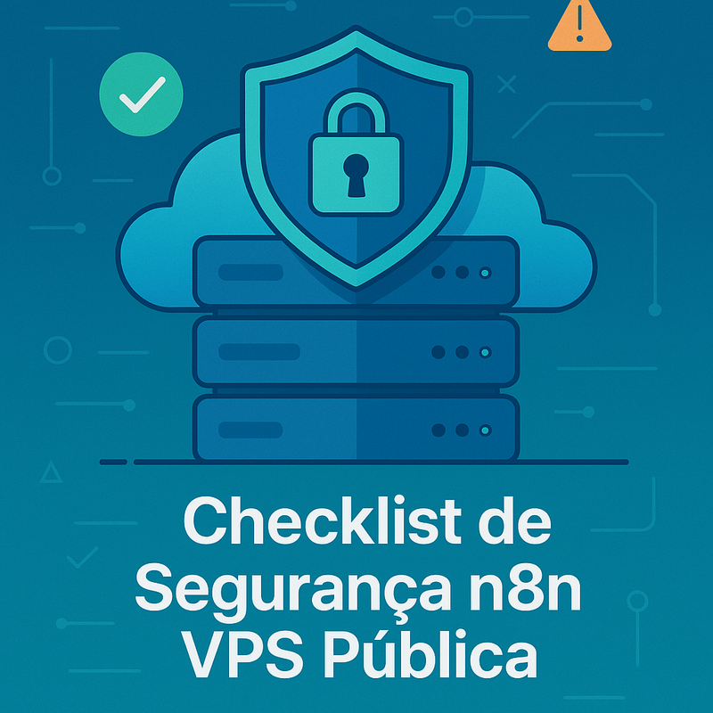 Checklist de segurança n8n VPS pública: proteja seu ambiente