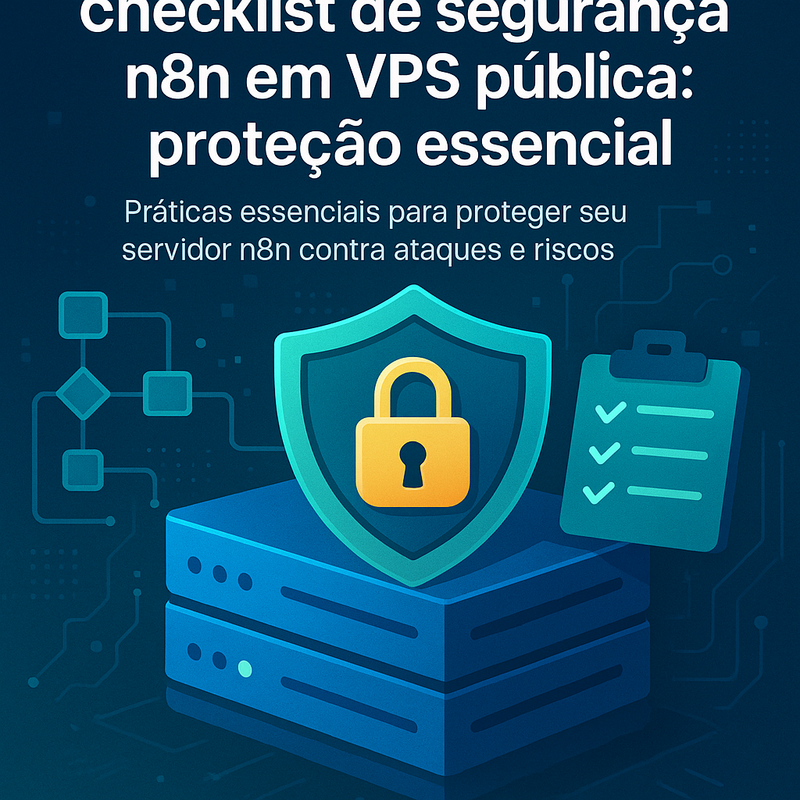 Checklist de segurança n8n em VPS pública: proteção essencial